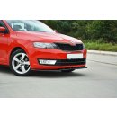 Front Ansatz V.2 passend für Skoda Rapid Carbon Look