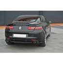 Mittlerer Diffusor Heck Ansatz passend für Renault Laguna mk 3 Coupe Carbon Look