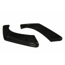 Heck Ansatz Flaps Diffusor passend für Honda Civic Mk9 Facelift schwarz matt