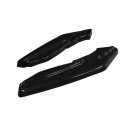 Heck Ansatz Flaps Diffusor passend für Renault Laguna mk 3 Coupe Carbon Look