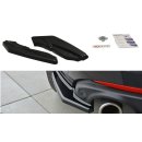 Heck Ansatz Flaps Diffusor passend für Renault Laguna mk 3 Coupe schwarz Hochglanz