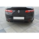 Heck Ansatz Flaps Diffusor passend für Renault Laguna mk 3 Coupe schwarz Hochglanz