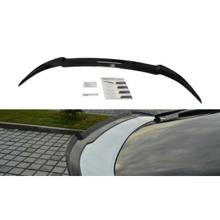 Spoiler CAP passend für Honda Civic Mk9 Facelift schwarz Hochglanz