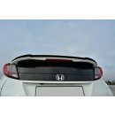 Spoiler CAP passend für Honda Civic Mk9 Facelift schwarz Hochglanz