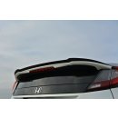 Spoiler CAP passend für Honda Civic Mk9 Facelift schwarz Hochglanz