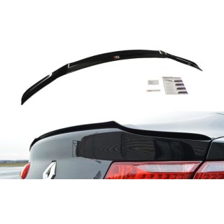 Spoiler CAP passend für Renault Laguna mk 3 Coupe schwarz Hochglanz