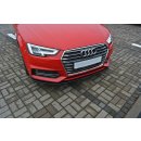 Front Ansatz V.2 passend für Audi S4 / A4 S-Line B9 schwarz Hochglanz