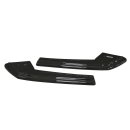 Heck Ansatz Flaps Diffusor passend für Audi A4 B9 S-Line Carbon Look