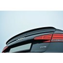 Spoiler CAP passend für Audi A4 S-Line B9 Sedan Carbon Look