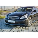 Front Ansatz V.1 passend für Infiniti G37 Sedan schwarz matt