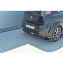 Heck Ansatz Flaps Diffusor passend für passend für Fiat Punto Evo Abarth schwarz Hochglanz schwarz Hochglanz