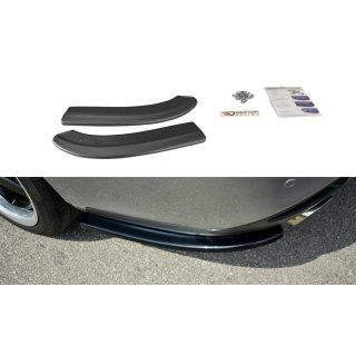 Heck Ansatz Flaps Diffusor passend für Mazda 6 GJ (Mk3) Wagon schwarz matt