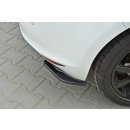 Heck Ansatz Flaps Diffusor passend für VW Golf Mk7 Standard schwarz Hochglanz