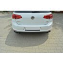 Heck Ansatz Flaps Diffusor passend für VW Golf Mk7 Standard schwarz matt