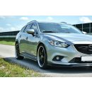 Seitenschweller Ansatz passend für Mazda 6 GJ (Mk3) Wagon schwarz matt