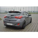 Spoiler CAP passend für Hyundai i30 mk.2 schwarz matt