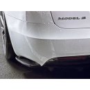 Heck Ansatz Flaps Diffusor passend für Tesla Model S...