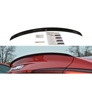 Spoiler CAP passend für Audi A5 S-Line F5 Coupe Carbon Look