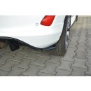 Heck Ansatz Flaps Diffusor V.1 passend für Ford Fiesta Mk8 ST-Line schwarz Hochglanz