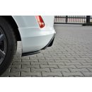 Heck Ansatz Flaps Diffusor V.1 passend für Ford Fiesta Mk8 ST-Line Carbon Look