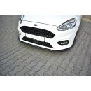 Front Ansatz V.1 passend für Ford Fiesta Mk8 ST / ST-Line schwarz matt