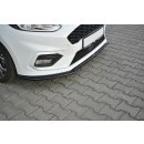 Front Ansatz V.1 passend für Ford Fiesta Mk8 ST / ST-Line schwarz matt