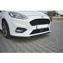 Front Ansatz V.2 passend für Ford Fiesta Mk8 ST / ST-Line schwarz matt