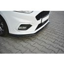 Front Ansatz V.2 passend für Ford Fiesta Mk8 ST / ST-Line schwarz Hochglanz