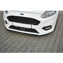 Front Ansatz V.3 passend für Ford Fiesta Mk8 ST / ST-Line schwarz matt