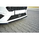 Front Ansatz V.3 passend für Ford Fiesta Mk8 ST / ST-Line schwarz matt