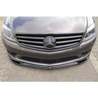 Front Ansatz passend für MERCEDES CL 500 C216 AMGLINE schwarz Hochglanz