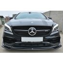 Front Ansatz V.2 passend für Mercedes CLA A45 AMG C117 Facelift Carbon Look