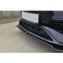 Front Ansatz V.2 passend für Mercedes CLA A45 AMG C117 Facelift schwarz Hochglanz