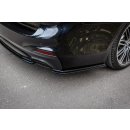 Heck Ansatz Flaps Diffusor passend für BMW 5er G30/ G31 M-Paket schwarz matt