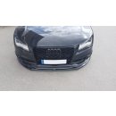 Front Ansatz V.1 passend für Audi S7 / A7 S-Line C7  schwarz matt