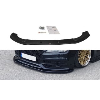 Front Ansatz V.2 passend für Audi A7 Mk1 S-Line Carbon Look