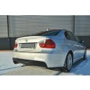 Spoiler CAP passend für BMW 3er E90 M Paket schwarz matt