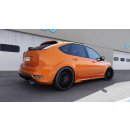 Diffusor Heck Ansatz passend für FORD FOCUS II ST FACELIFT Carbon Look