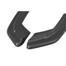 Heck Ansatz Flaps Diffusor passend für Audi S3 / A3 S-Line 8V FL Sedan schwarz Hochglanz