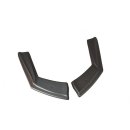 Heck Ansatz Flaps Diffusor passend für Audi RS5 Mk1 8T Facelift Carbon Look