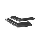 Heck Ansatz Flaps Diffusor passend für Audi RS5 Mk1 8T Facelift Carbon Look