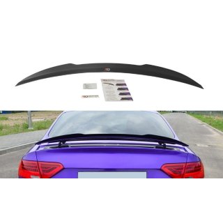 Spoiler CAP passend für Audi RS5 Mk1 8T Facelift Carbon Look