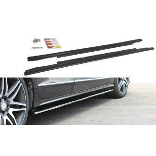 Seitenschweller Ansatz passend für Mercedes CLS C218 Carbon Look