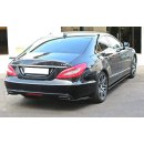 Seitenschweller Ansatz passend für Mercedes CLS C218 Carbon Look