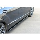 Seitenschweller Ansatz passend für Mercedes CLS C218 Carbon Look