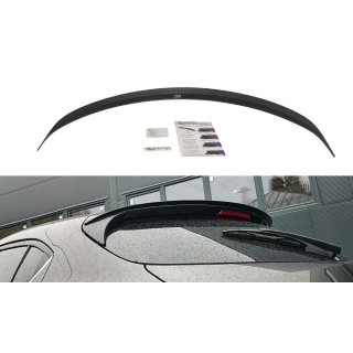 Spoiler CAP passend für Mazda 3 BN (Mk3) Facelift Carbon Look