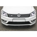 Front Ansatz V.1 passend für Vw Passat B7 R-Line schwarz matt