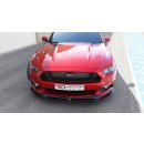 Front Ansatz passend für Ford Mustang Mk6 schwarz...