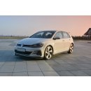 Seitenschweller Ansatz passend für VW GOLF 7 GTI PREFACE/FACELIFT (breit) schwarz Hochglanz