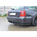 Heck Ansatz Flaps Diffusor passend für AUDI S4 B5 Avant Carbon Look